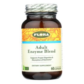 Flora - Enzyme Blend Adult - 1 Each-60 Vcap