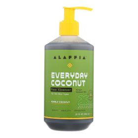 Alaffia Coconut Cleansing Face Wash - 1 Each - 12 Fz